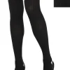 Party City Tights-Adult Black & White Knee Socks