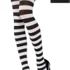 Party City Tights-Adult Black & White Thigh-High Stockings