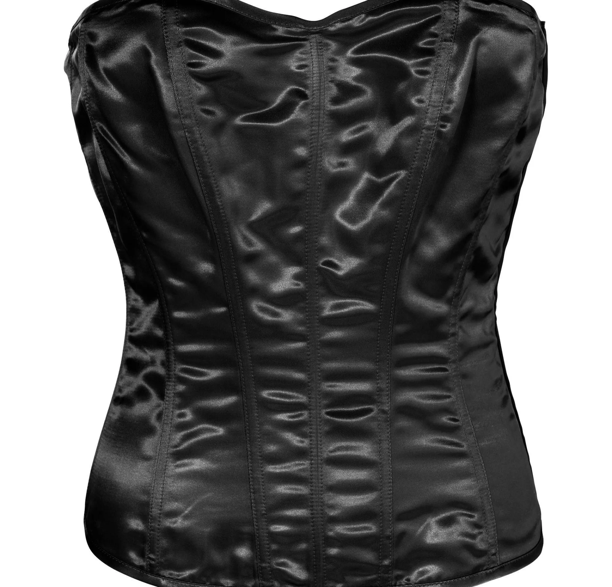 Party City Corsets-Adult Black Corset Plus Size