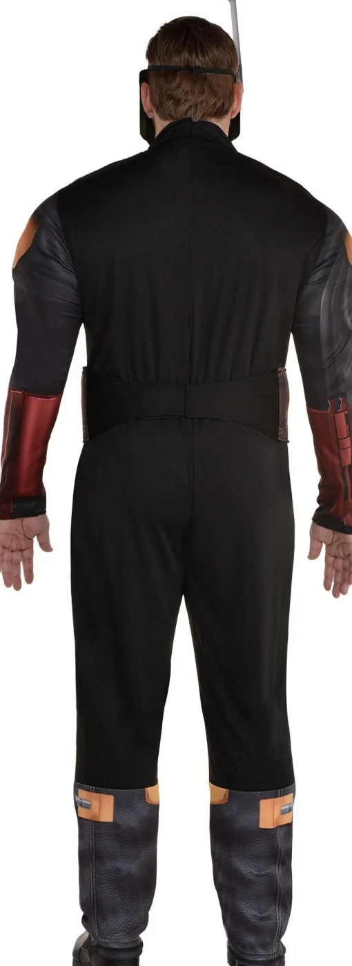 Party City Plus Size Costumes-Adult Boba Fett Plus-Size Deluxe Muscle Costume - The Mandalorian