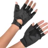 Party City Gloves-Adult Fingerless Gloves Black