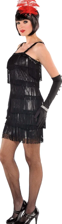 Women Party City 1920S|Adult Flashy Flapper Costume