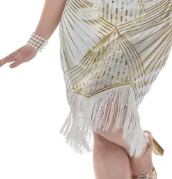 Women Party City 1920S|Adult Flirty Flapper Plus Size Costume