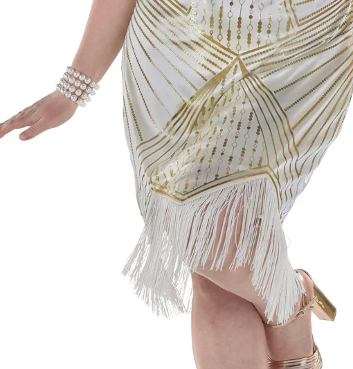 Women Party City 1920S|Adult Flirty Flapper Plus Size Costume