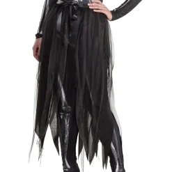 Party City Scary-Adult Gothic Skeleton Queen Costume