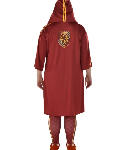 Party City Plus Size Costumes-Adult Gryffindor Quidditch Plus Size Costume - Harry Potter