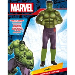 Party City Superhero-Adult Hulk Muscle Costume - Marvel