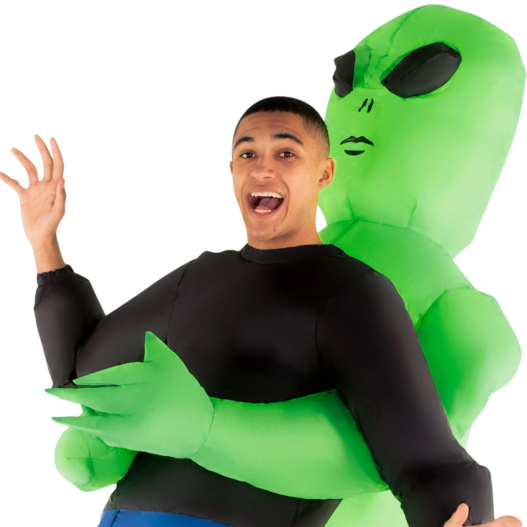 Party City Funny-Adult Inflatable Alien Pick-Me-Up Costume