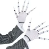 Party City Gloves-Adult Jack Skellington Gloves