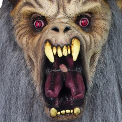 Party City Scary-Adult Krampus Latex Mask