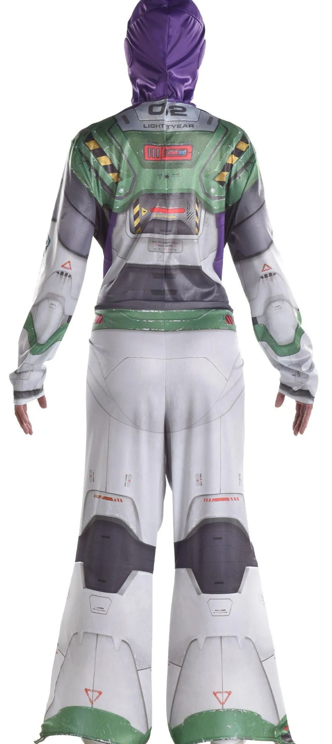 Party City Couples' Costumes-Adult Light-Up Buzz Lightyear Space Ranger Alpha Costume - Lightyear