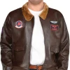 Party City Plus Size Costumes-Adult Maverick Bomber Jacket Plus Size - Top Gun 2
