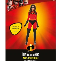 Women Party City Disney|Adult Mrs. Incredible Deluxe Costume - The Incredibles