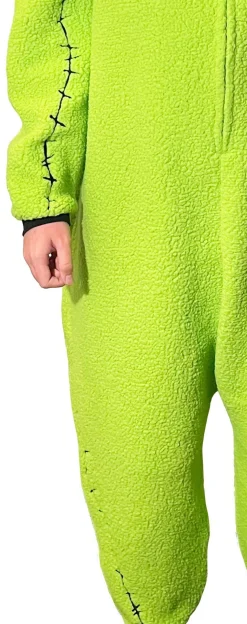 Women Party City Disney|Adult Oogie Boogie One Piece Zipster Costume - The Nightmare Before Christmas