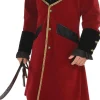 Party City Pirate-Adult Pirate Captain Jacket