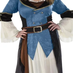Party City Plus Size Costumes-Adult Posh Pirate Plus Size Costume
