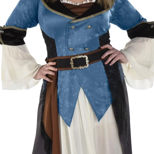 Party City Plus Size Costumes-Adult Posh Pirate Plus Size Costume