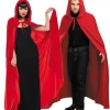 Party City Scary-Adult Red Hooded Cape