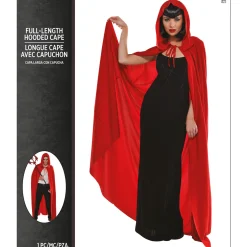 Party City Couples' Costumes-Adult Red Hooded Cape
