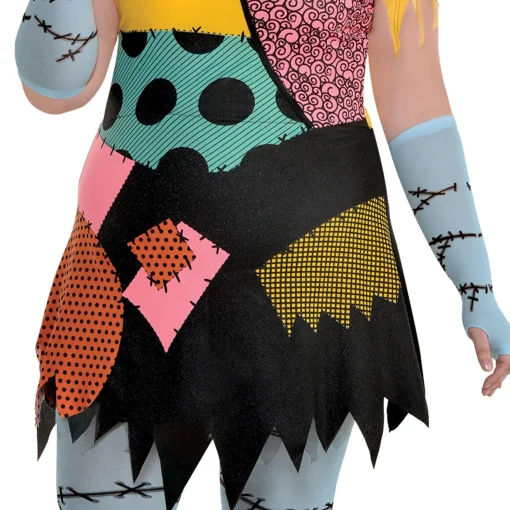 Party City Plus Size Costumes-Adult Sally Plus Size Deluxe Costume - Disney The Nightmare Before Christmas