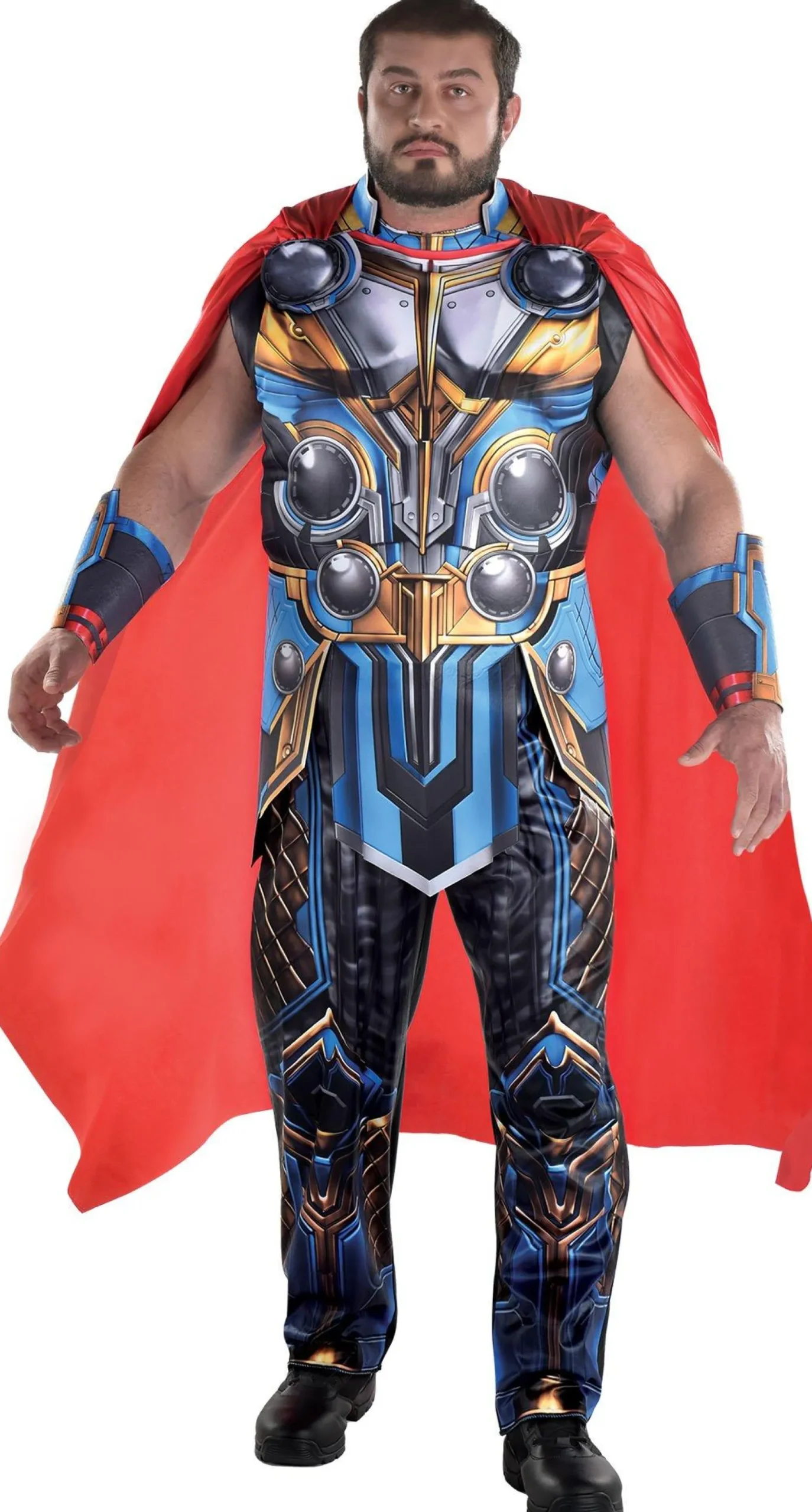Party City Plus Size Costumes-Adult Thor Plus Size Costume - Thor: Love And Thunder