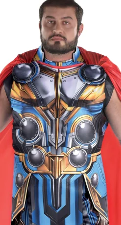 Party City Plus Size Costumes-Adult Thor Plus Size Costume - Thor: Love And Thunder