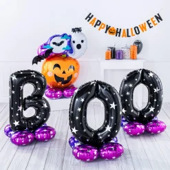 Party City Decorations|Airloonz Spooky Halloween Boo Balloon Set