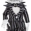 Disney Channel Decorations|Animatronic Jack Skellington Standing Halloween Decoration, 13.4In - The Nightmare Before Christmas