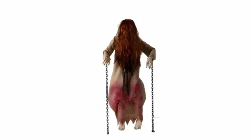 Party City Animatronics|Animatronic Rising Woman Decoration, 4.6Ft