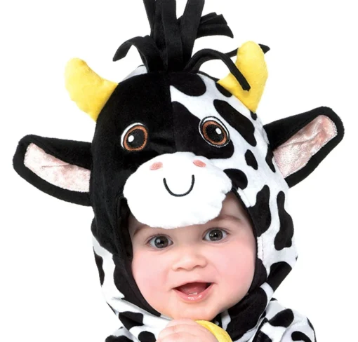 Party City Baby Girl|Baby Mini Moo Cow Costume