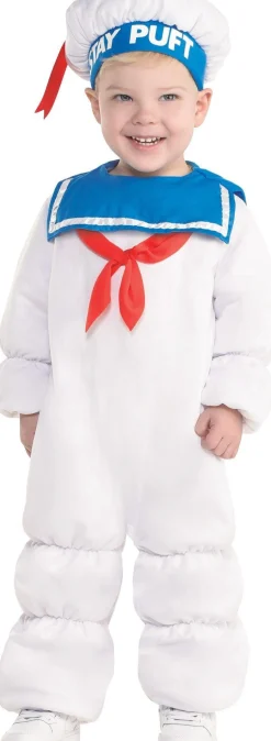 Party City Baby Girl|Baby Padded Stay Puft Marshmallow Man Costume - Ghostbusters