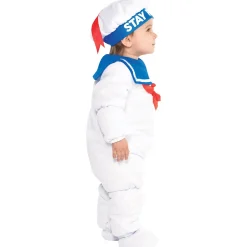 Party City Baby Girl|Baby Padded Stay Puft Marshmallow Man Costume - Ghostbusters