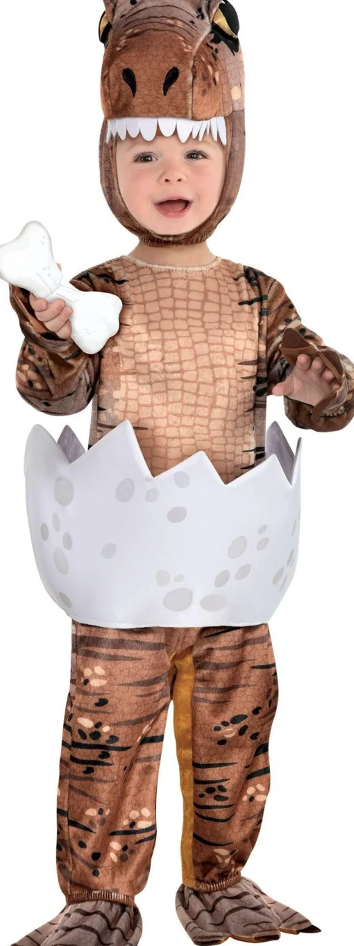 Party City Baby Boy|Baby T-Rex Hatchling Costume - Jurassic World