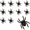 Party City Creatures|Black & Orange Tip Spiders 36Ct