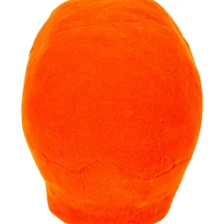 Party City Skeletons|Black Light Reactive Flocked Skull Decoration, 3.46In