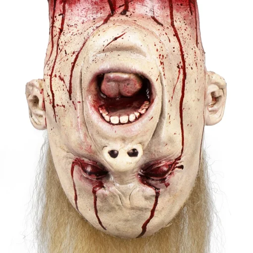 Party City Chop Shop|Blonde Severed Head Latex & Vinyl Hanging Decoration, 7.75In X 23.25In