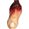 Party City Get Axed|Bloody Severed Toe Latex Prop, 1.5In X 4In
