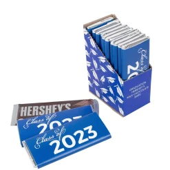 Hershey's Chocolate Candy-Blue Class Of 2023 Milk Chocolate Candy Bar, 1.5Oz Royal Blue