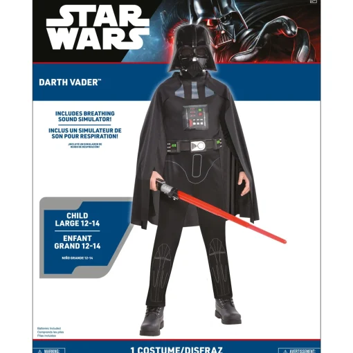 Boy Party City Star Wars|Boys Darth Vader Costume Classic - Star Wars
