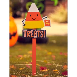 Party City Yard Stakes & Signs|Candy Corn Treats Yard Stake