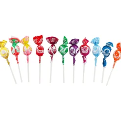 Charms Bulk Candy- Mini Pops Bag, 101Pc - 18 Flavors
