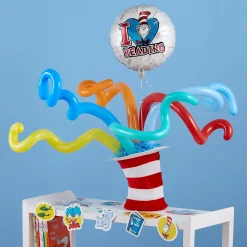 Dr. Seuss Hats-Child Cat In The Hat Top Hat -