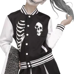 Girl Party City Scary|Child Scare Squad Skeleton Costume