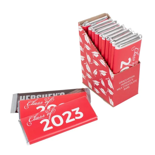Hershey's Candy Buffet By Color|Class Of 2023 Milk Chocolate Candy Bar, 1.5Oz