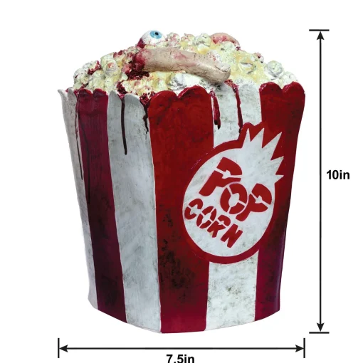 Party City Creepy Carnival|Creepy Popcorn Latex Prop, 7.5In X 10In