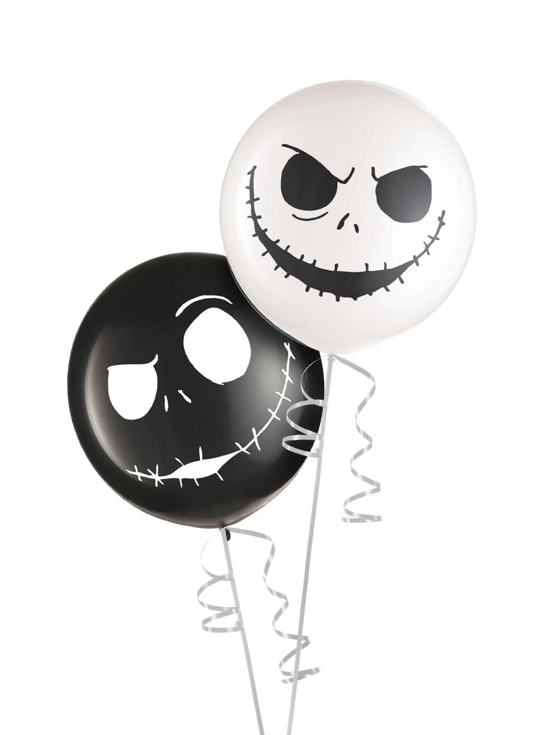Party City Balloons|2Ct, 24In, Jack Skellington Latex Balloons The Nightmare Before Christmas