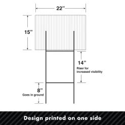 Party City Yard Stakes & Signs|Custom Halloween Parade Yard Sign