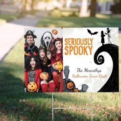 Party City The Nightmare Before Christmas|Custom Nightmare Before Christmas Photo Yard Sign