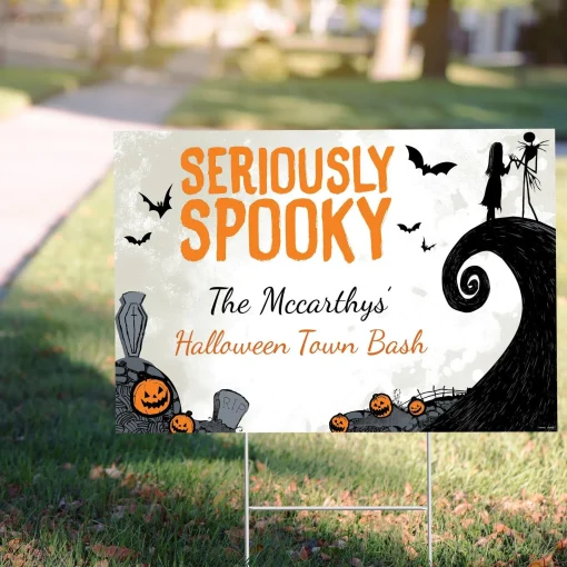 Party City The Nightmare Before Christmas|Custom Nightmare Before Christmas Yard Sign