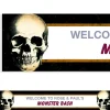 Party City Decorations|Custom Skull Banner